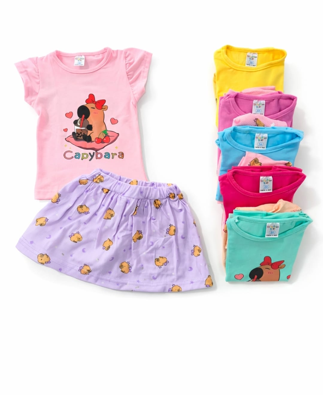 CONJUNTO SILVIA CAPIBARA