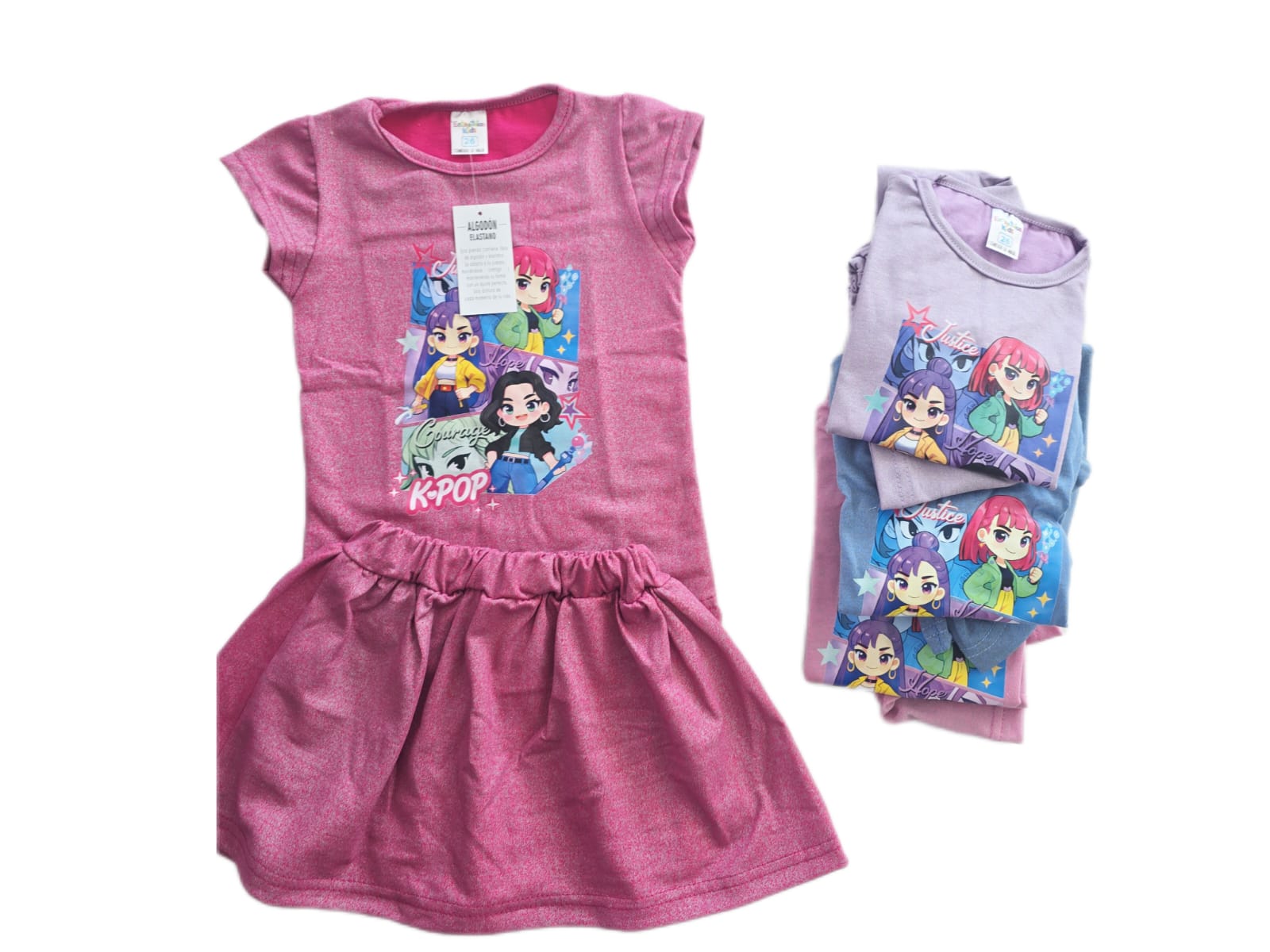 CONJUNTO SILVIA KPOPK SHORT