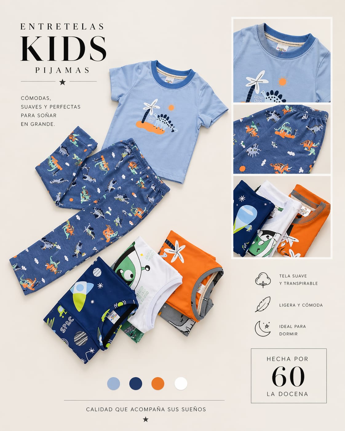 PIJAMA MANGA CORTA