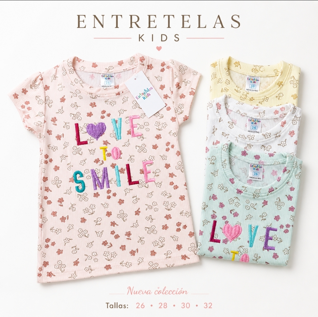Blusa Smile bordada