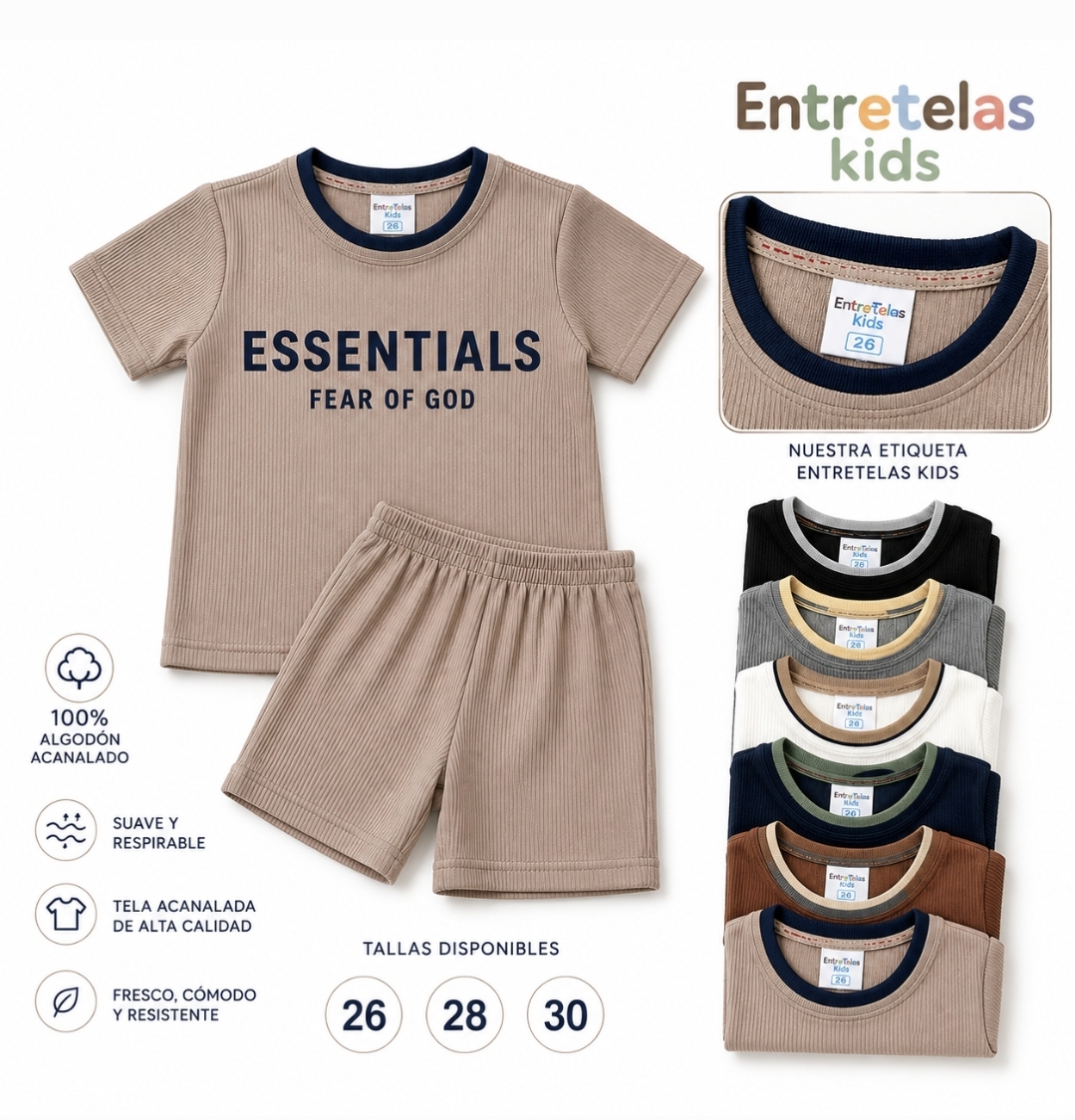 Conjunto Acanlado esscencials