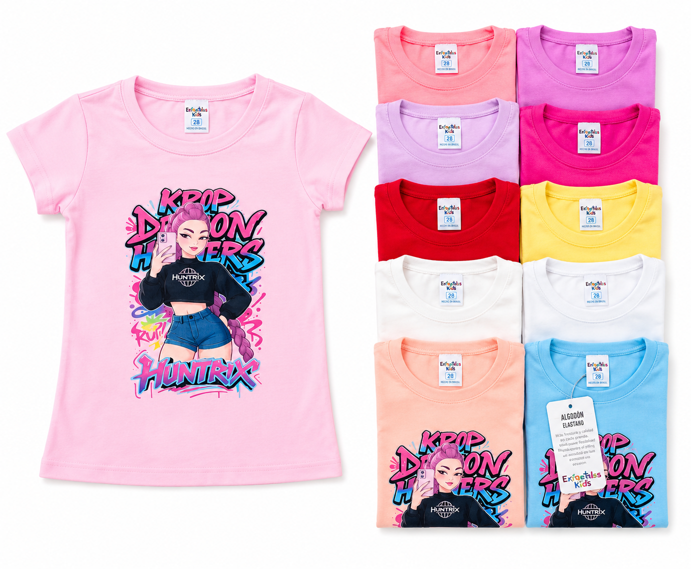 Camiseta básica kpop 1